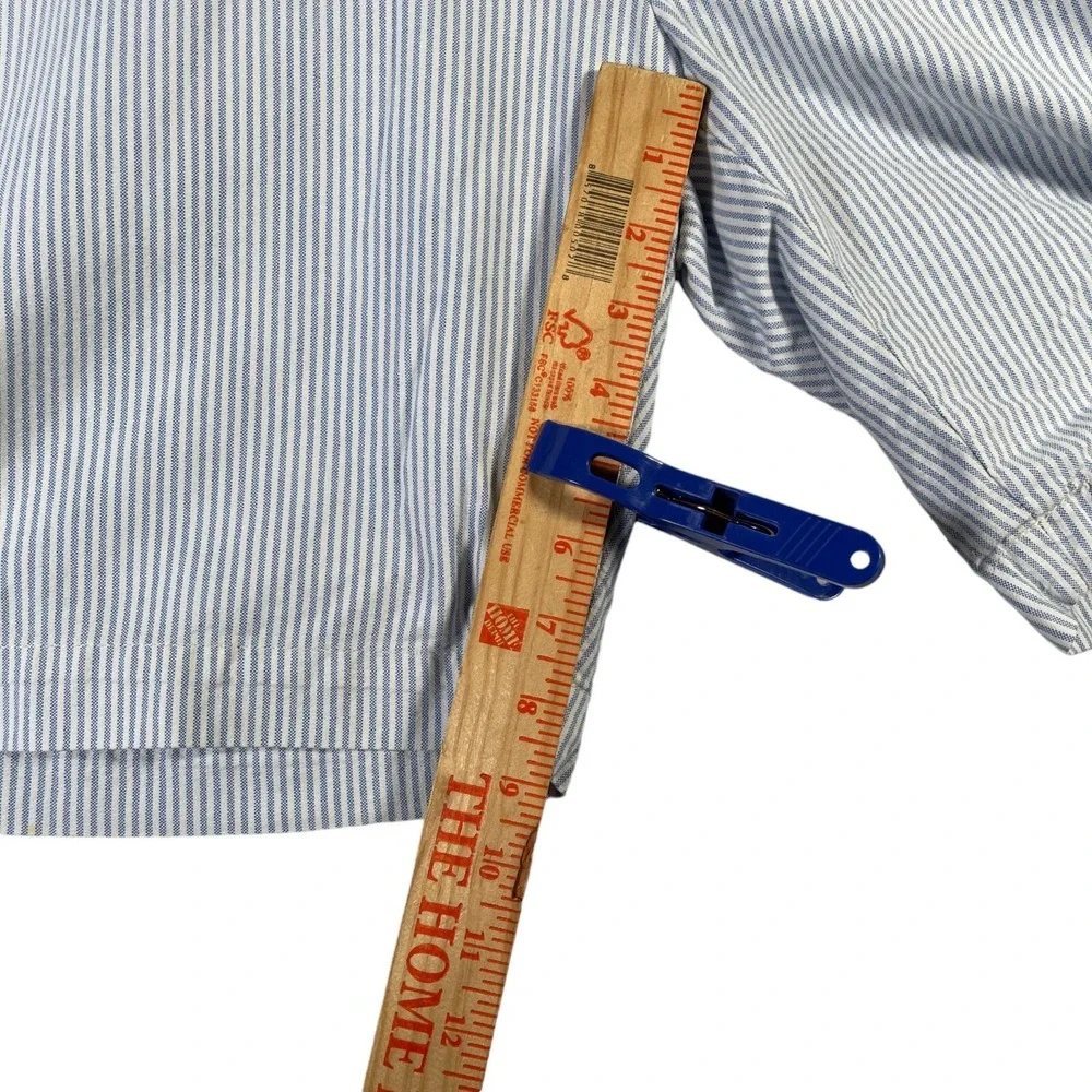 Polo Ralph Lauren Shorts Mens‎ 40 Blue White Striped Classic Fit Preppy Coastal